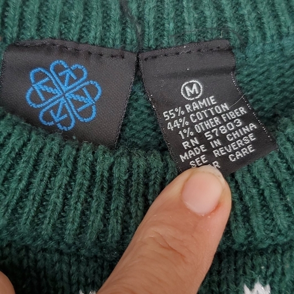 Vintage Panther Tick Tack UglyChristmas Sweater - Picture 3 of 4